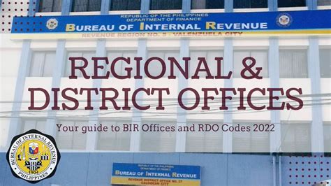 bir bulacan branches|Regional/District Offices .